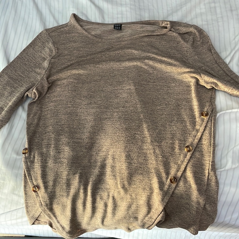 LIGHT BROWN SHIRT